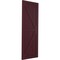 Ekena Millwork True Fit PVC Two Equal Panel Farmhouse Fixed Mount Shutters w/ Z-Bar, Wine Red , 18W x 80H, PR TFP102FH18X080WR - alternate 9